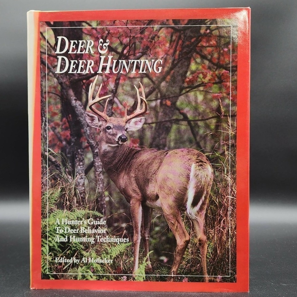 Deer & Deer Hunting Hardcover Book New Old Stock Al Hofacker Whitetail Guide